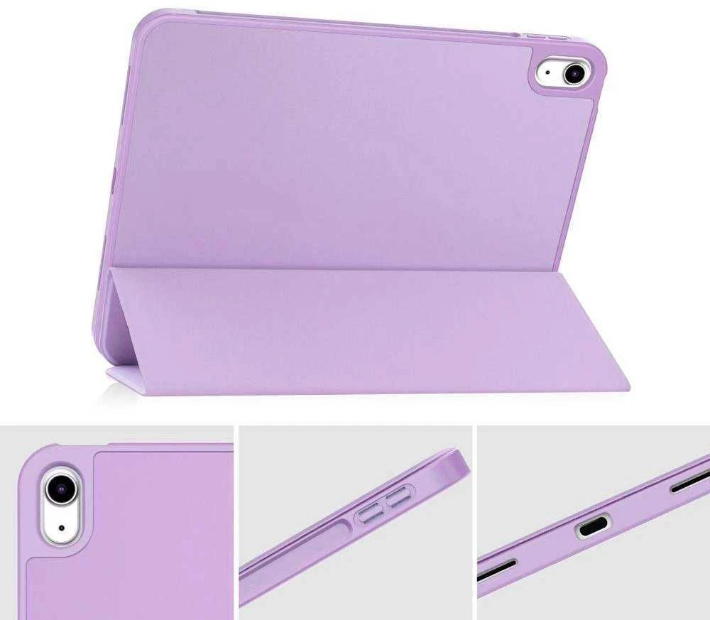 Tech-Protect SC Pen Apple iPad 10 / 2022 / 11” 11 / 2025 – dėklas planšetiniam kompiuteriui violetinės spalvos