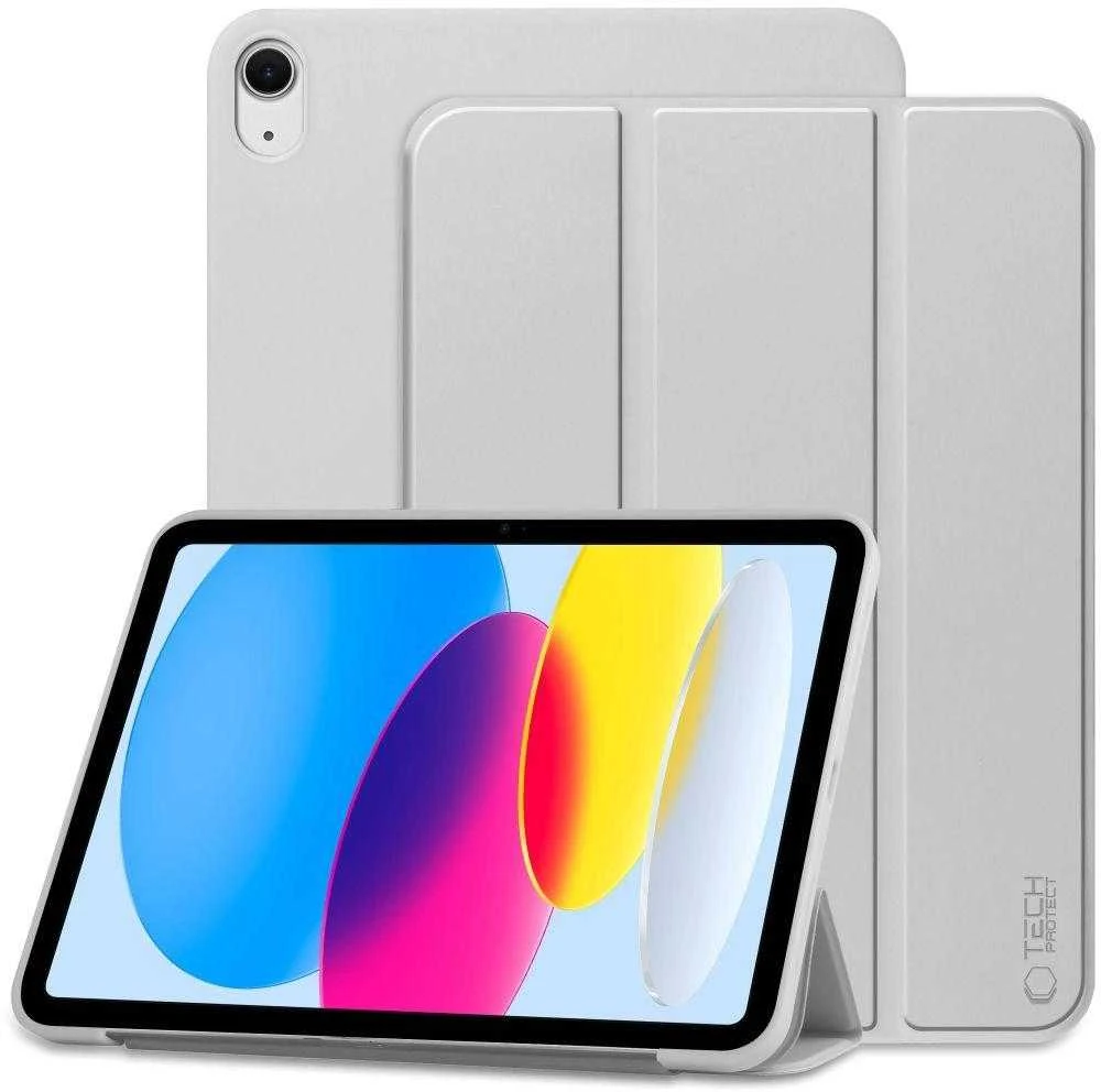 Tech-Protect SmartCase Apple iPad 10.9” 10 / 2022 / 11” 11 / 2025 – dėklas planšetiniam kompiuteriui pilkos spalvos