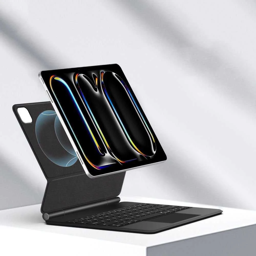 „Tech-Protect SmartCase Magnetic“, skirtas „iPad Pro 11“ 5/6 2024–2025 m. – Juodas