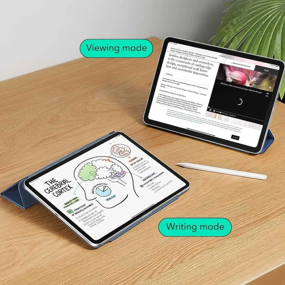 ESR „Rebound“ magnetinis dėklas, skirtas „iPad Pro 11“ 5 / 6 / 2024-2025 - tamsiai mėlynas Mėlyna