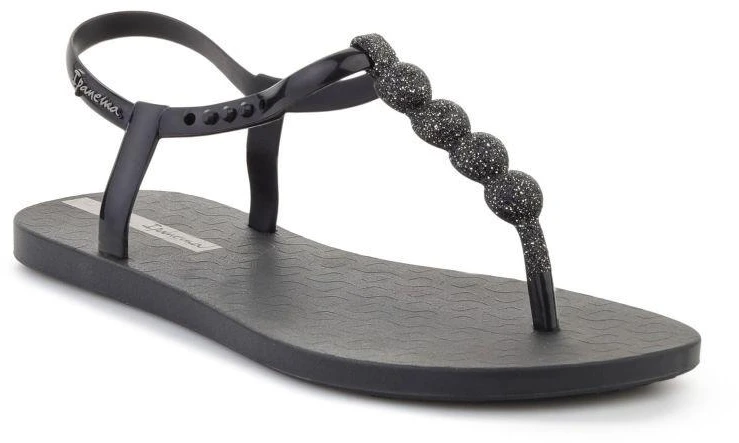 IPANEMA CLASS EASY ON GLOW sandalės, juodos/blizgančios/pilkos spalvos 27299-BD942