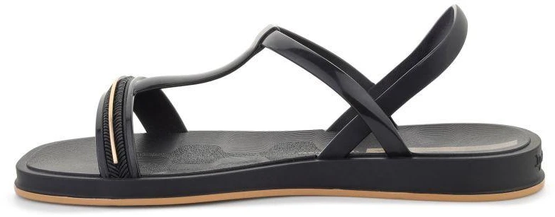 IPANEMA GLOW SAND AD moteriškos basutės, juoda/juoda/auksinė, 27402-BR730