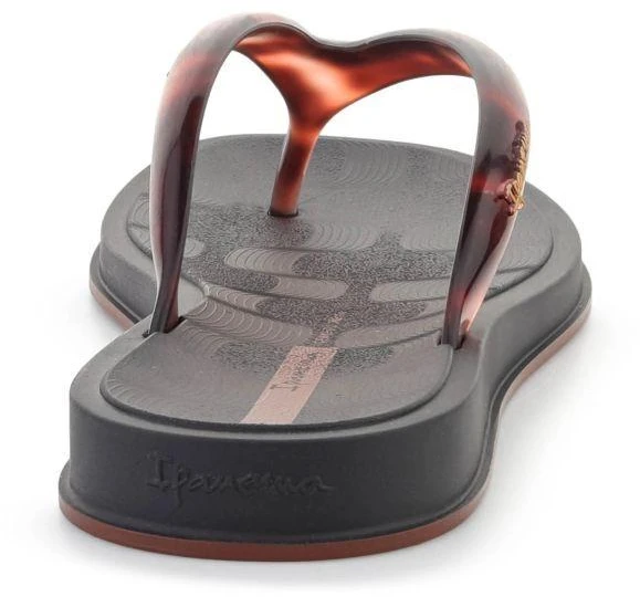 IPANEMA GLOW TRENDY AD basutės, juoda/vėžlio rašto/ruda 27419-BR843