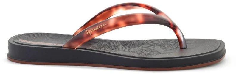 IPANEMA GLOW TRENDY AD basutės, juoda/vėžlio rašto/ruda 27419-BR843