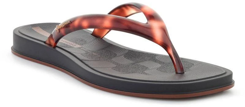 IPANEMA GLOW TRENDY AD basutės, juoda/vėžlio rašto/ruda 27419-BR843