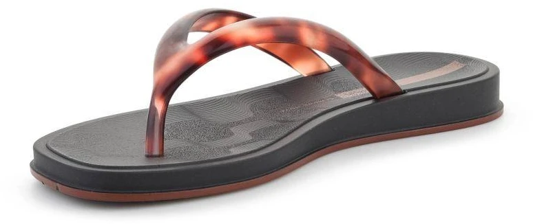 IPANEMA GLOW TRENDY AD basutės, juoda/vėžlio rašto/ruda 27419-BR843