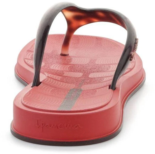 IPANEMA GLOW TRENDY AD moteriškos šlepetės, rudos spalvos plytelių raštas/vėžlio raštas/ruda, 27419-BR846