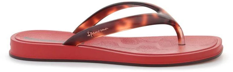IPANEMA GLOW TRENDY AD moteriškos šlepetės, rudos spalvos plytelių raštas/vėžlio raštas/ruda, 27419-BR846