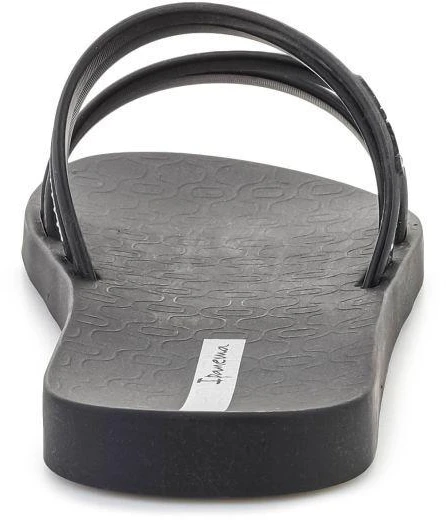 IPANEMA MESH SLIDE II moteriškos šlepetės juoda/sidabrinė 83751-BP394