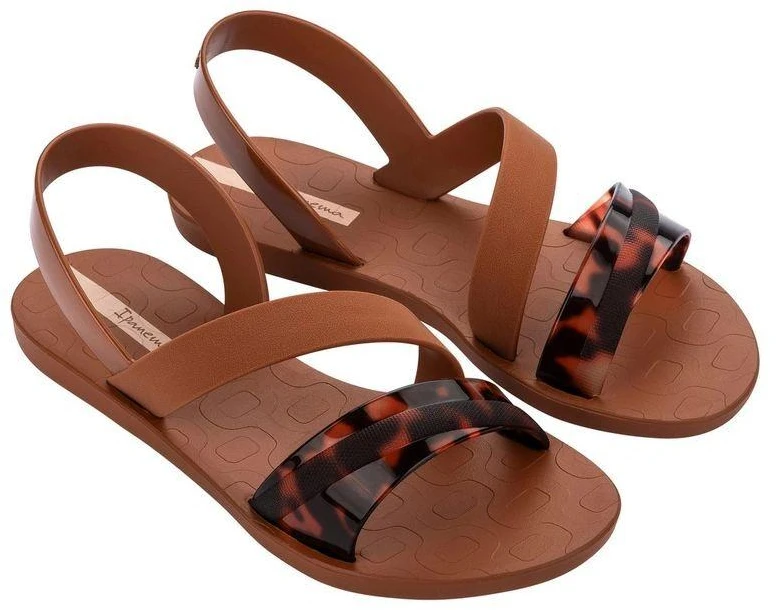 Ipanema moteriški sandalai Vibrant Sandal Fem, madingi ir patogūs, rudi