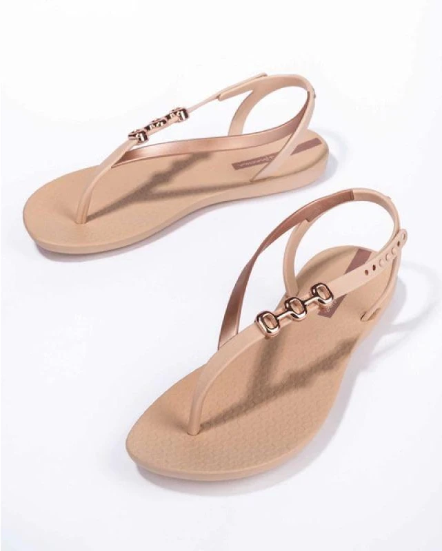 Ipanema Sandal Rio moteriški madingi ir patogūs šlepetės, smėlio spalvos