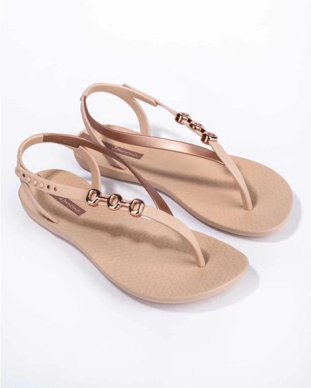 Ipanema Sandal Rio moteriški madingi ir patogūs šlepetės, smėlio spalvos