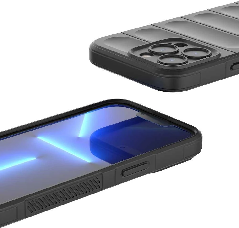 Hurtel Magic Shield dėklas skirtas iPhone 13 Pro, tamsiai mėlynas