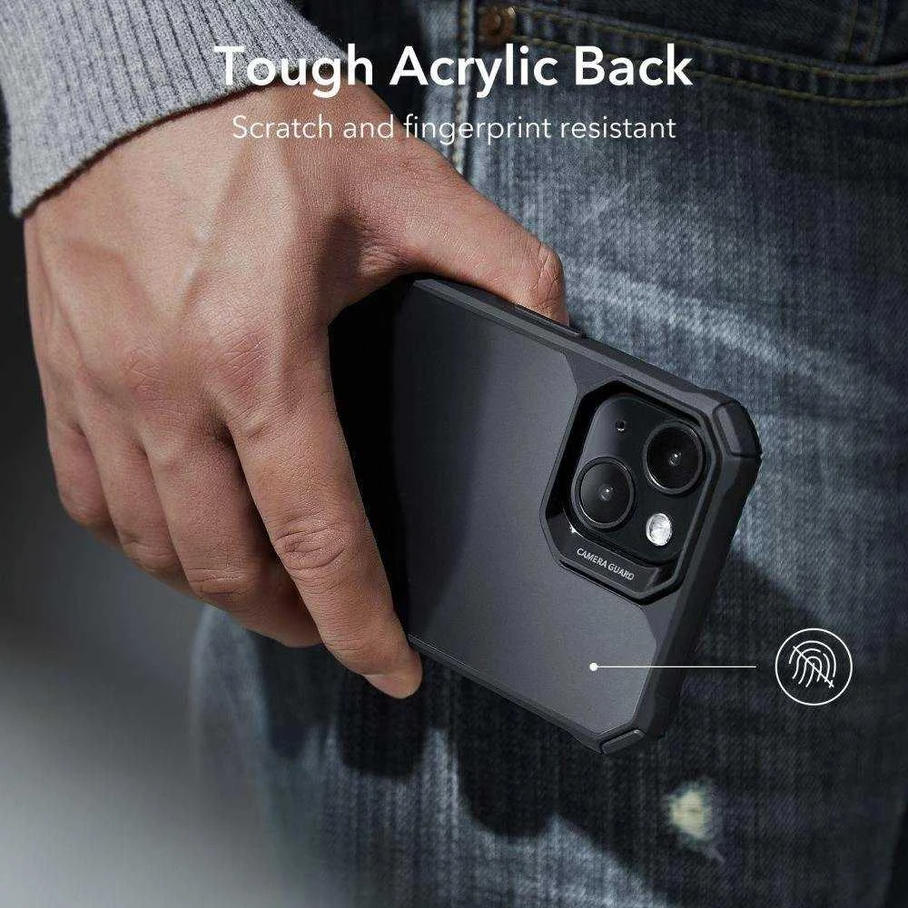 ESR Air Armor Apple iPhone 14 Plus Frosted dėklas telefonui juodos spalvos