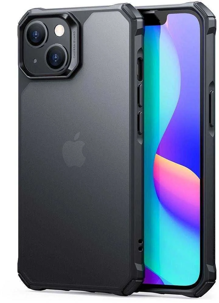 ESR Air Armor Apple iPhone 14 Plus Frosted dėklas telefonui juodos spalvos