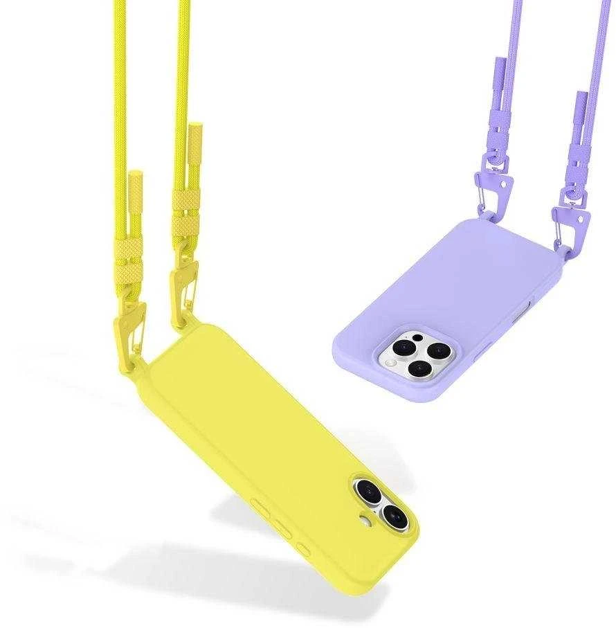 TECH-PROTECT MAGNECKLACE MagSafe Apple iPhone 14 Pro dėklas telefonui levandų spalvos