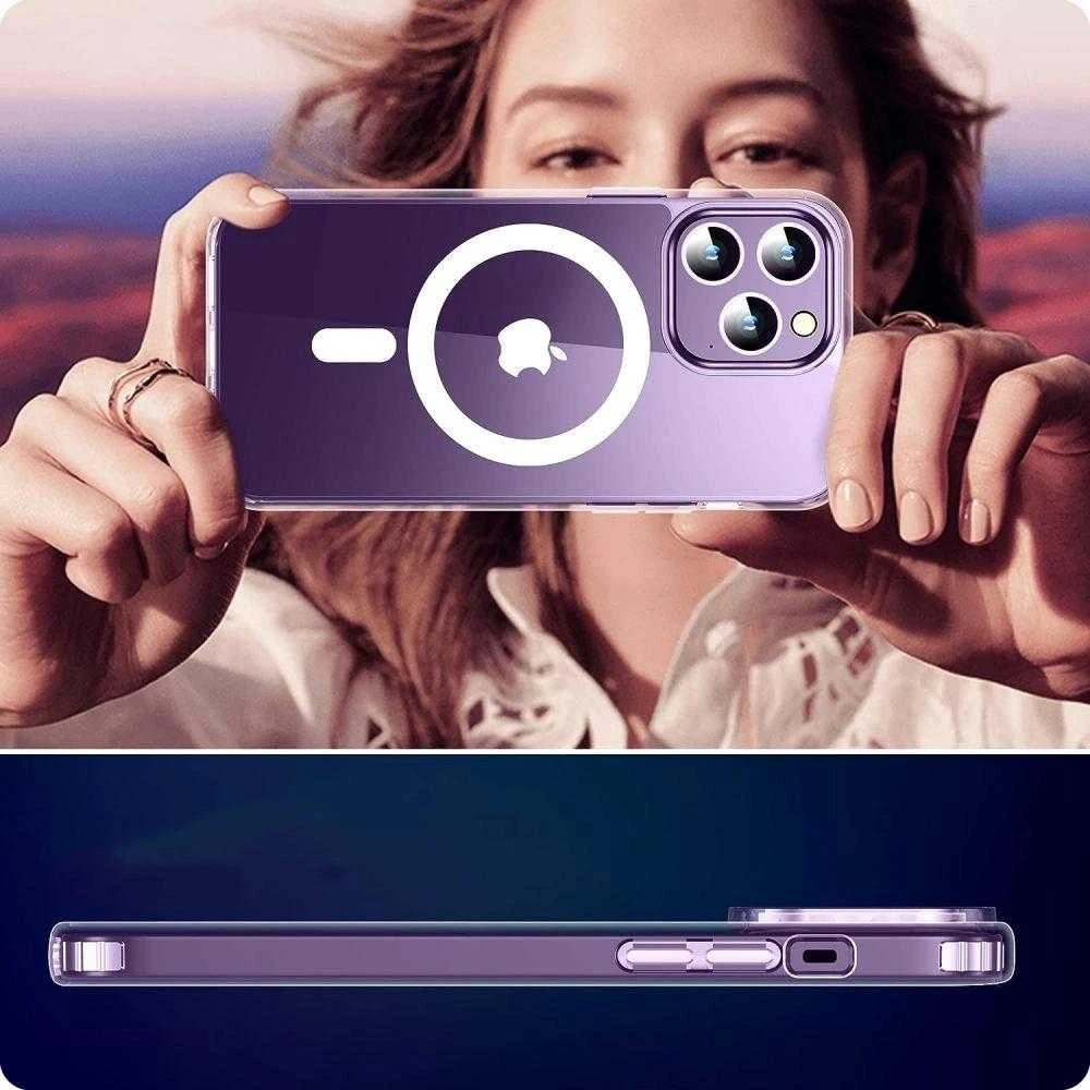 Tech-Protect FlexAir Hybrid MagSafe Apple iPhone 15 – dėklas telefonui skaidrus