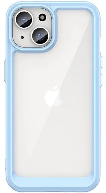 Hurtel Apple iPhone 15 Plus Outer Space Reinforced with Flexible Frame – dėklas telefonui mėlynos spalvos