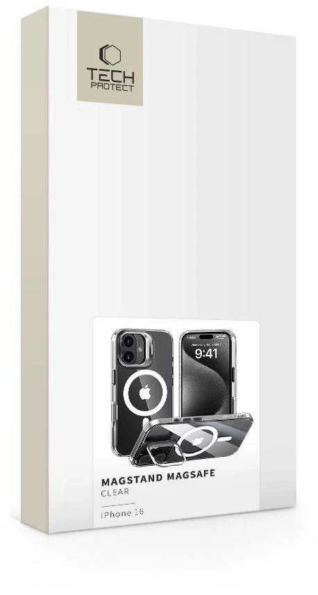Tech-Protect MagStand MagSafe Apple iPhone 16 Case – dėklas telefonui skaidrus