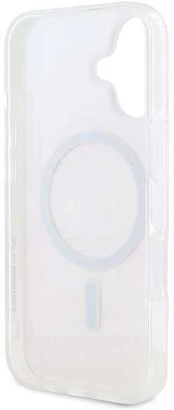 Hello Kitty HKHMP16SH50AP Apple iPhone 16 6.1″ rožinės spalvos kietas dėklas IML 50TH Anniversary Magsafe