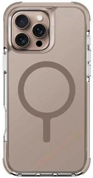 UNIQ Combat Apple iPhone 16 Pro 6.3″ Magclick Charging dėklas auksinis taupe auksinis