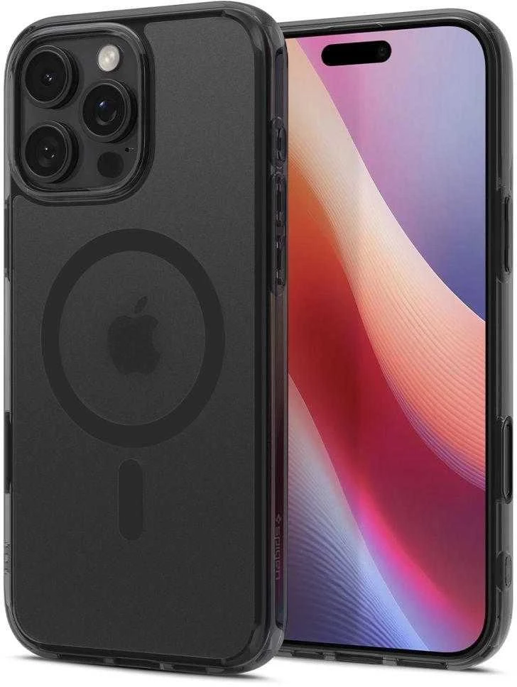 Spigen Ultra Hybrid „T” MAG Apple iPhone 16 Pro 6.3″ MagSafe dėklas telefonui juodos spalvos ACS08514