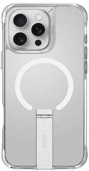 UNIQ Eleva with Vertica Stand Apple iPhone 16 Pro 6.3″ dėklas skaidrus lucent clear