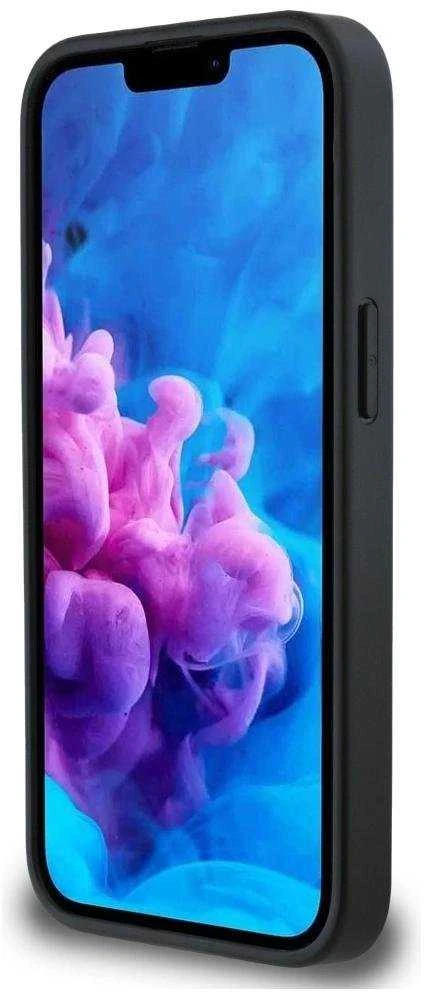 Dėklas BMW Leather Hot Stamp iPhone 16e Case - Juodas