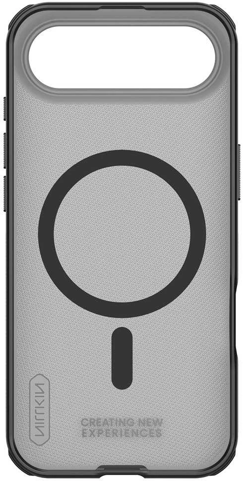 Nillkin Super Frosted PRO Magnetic Back dėklas skirtas Apple iPhone Air skaidrus juodos spalvos