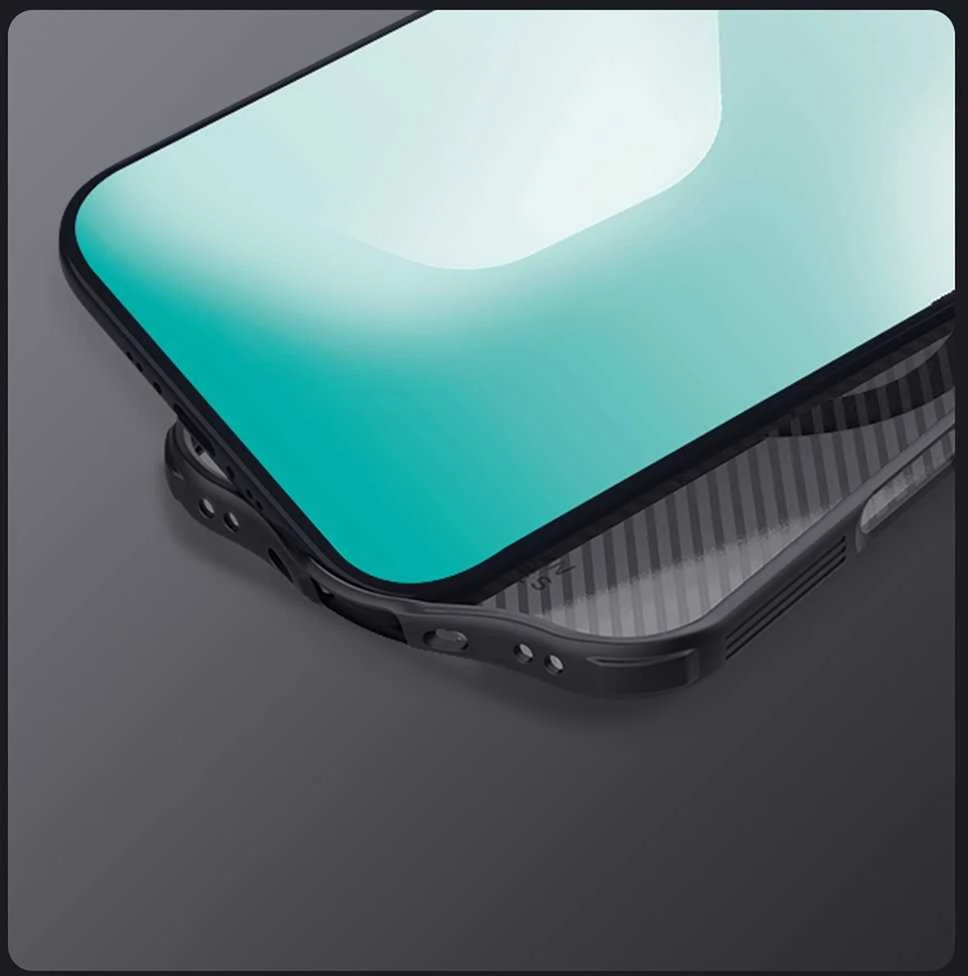 Nillkin CamShield PRO Magnetic Hard dėklas skirtas Apple iPhone Air skaidrus juodos spalvos