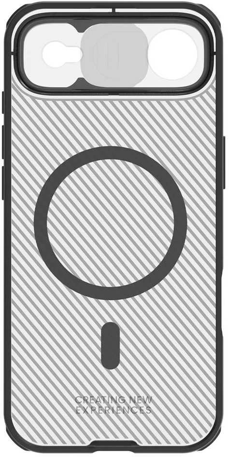 Nillkin CamShield PRO Magnetic Hard dėklas skirtas Apple iPhone Air skaidrus juodos spalvos