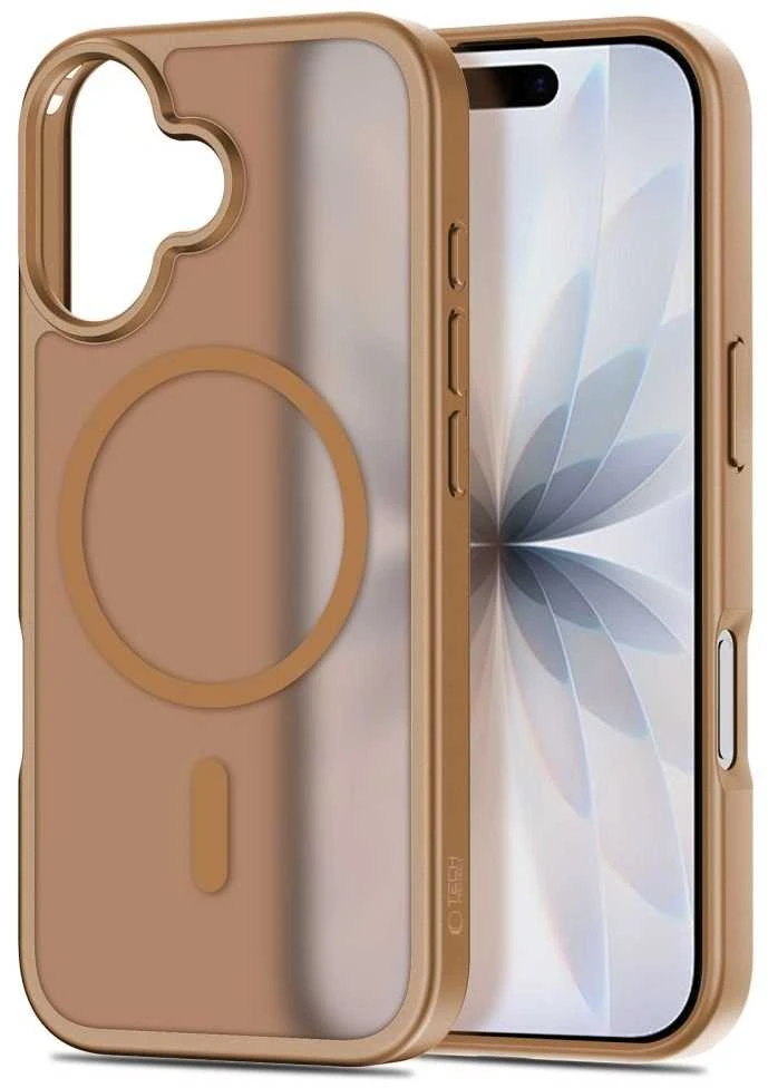 „Tech-Protect BasicMag MagSafe“ dėklas, skirtas „iPhone 17“ – rudas