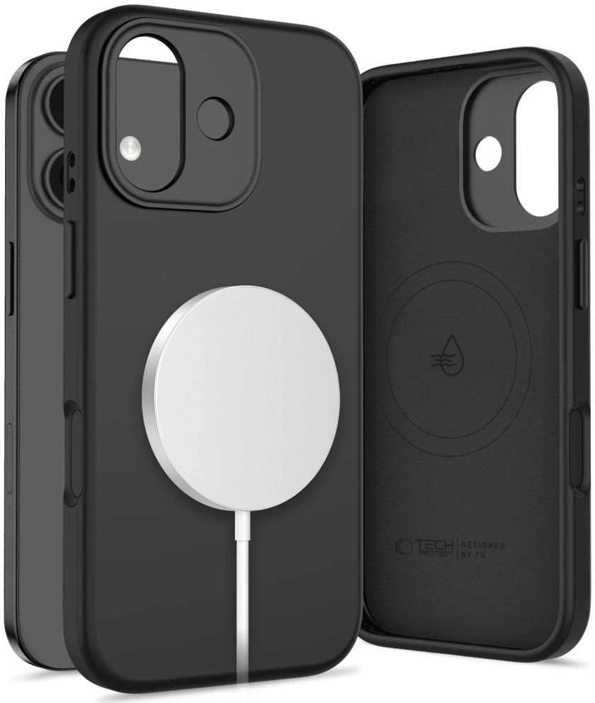 „Tech-Protect Uniq MagSafe“ dėklas, skirtas „iPhone 17“ - juodas
