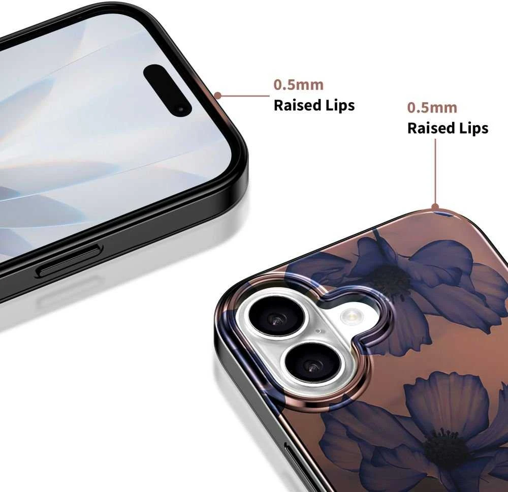 Dėklas Tech-Protect Lamano MagSafe case for iPhone 17 - ruda-violetinė