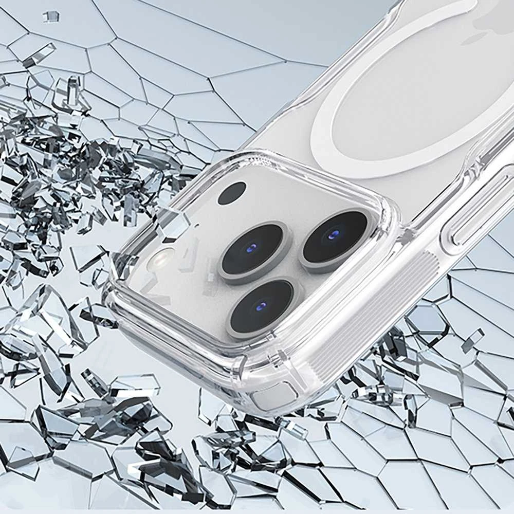 Nillkin Nature TPU PRO Magnetic dėklas skirtas Apple iPhone 17 Pro skaidrus