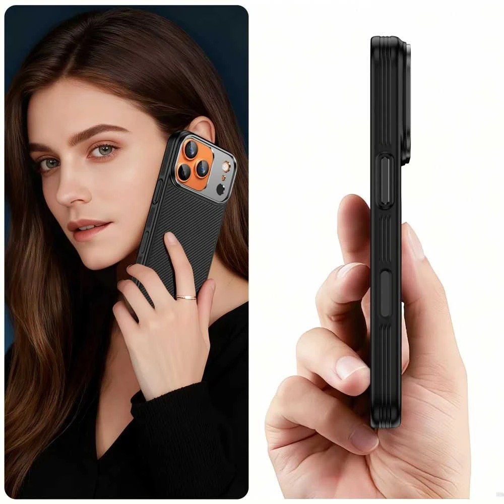 „Tech-Protect“ iš Kevlaro pagamintas „MagSafe“ dėklas, skirtas „iPhone 17 Pro“ – „Juda“