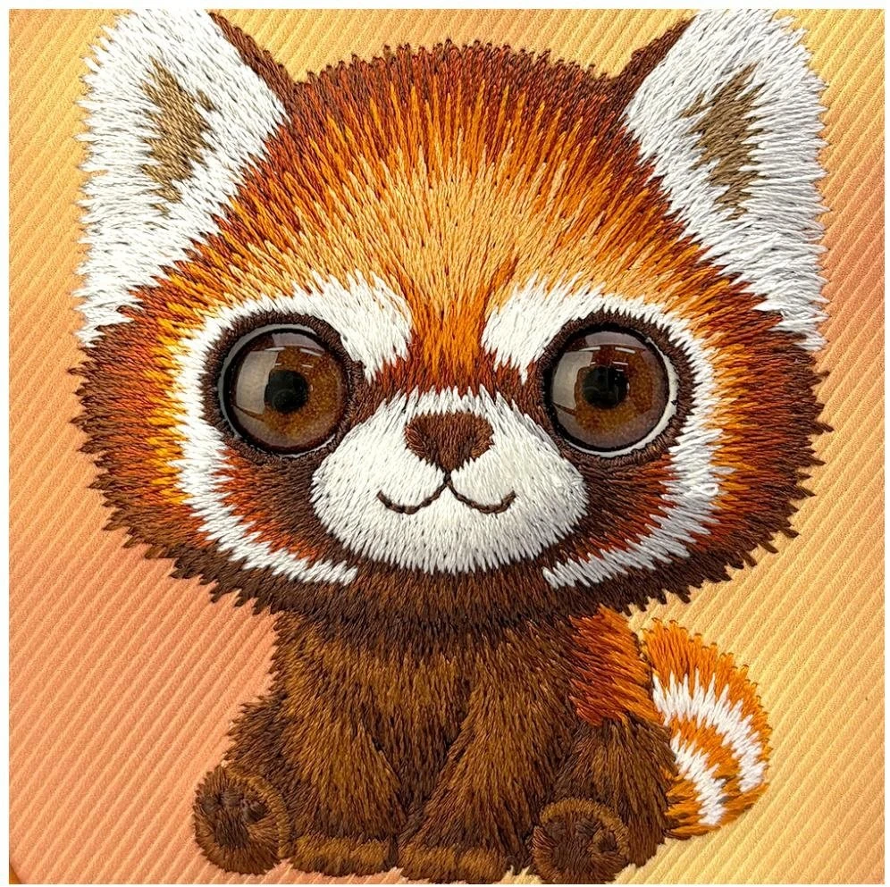 „Nimmy Big Eyed Pet 2.0 Raccoon“ dėklas, skirtas „iPhone 17 Pro“ - oranžinis