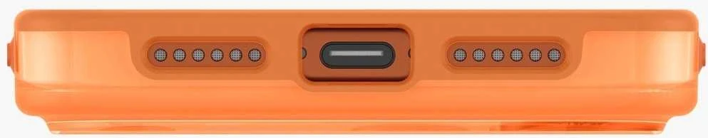 UNIQ Clario Dėklas Apple iPhone 17 Pro Magclick Charging Oranžinis
