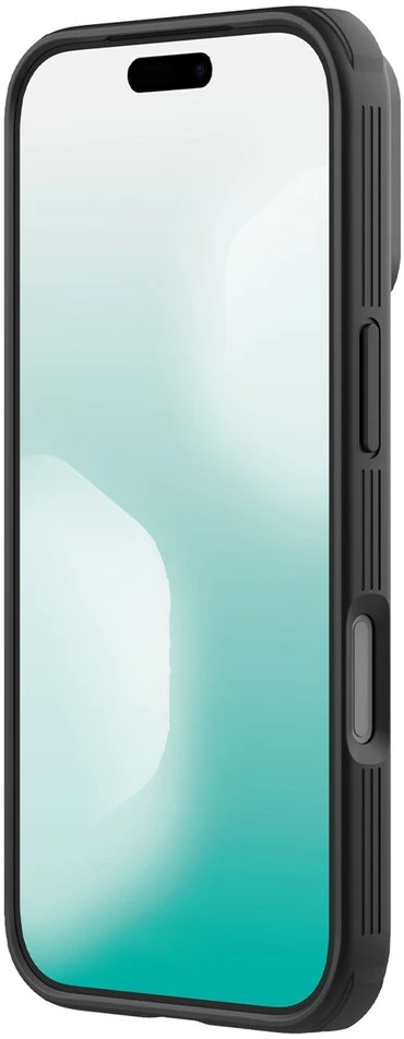 Nillkin CamShield PRO Magnetic Hard dėklas skirtas Apple iPhone 17 Pro skaidrus juodos spalvos