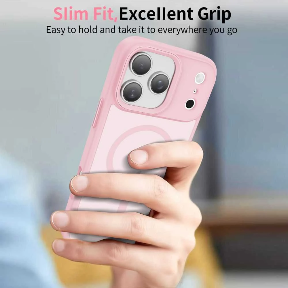 Dėklas Tech-Protect MagMat MagSafe Case for iPhone 17 Pro - Rožinė