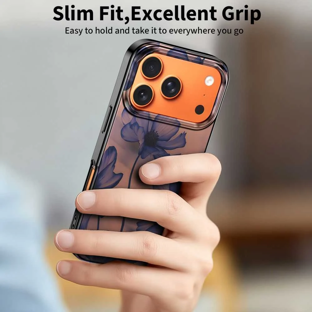 Dėklas Tech-Protect Lamano MagSafe case for iPhone 17 Pro - ruda-violetinė