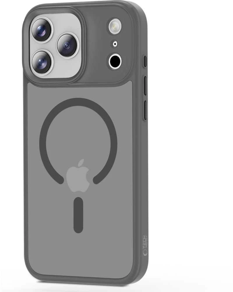 „Tech-Protect MagMat MagSafe“ dėklas, skirtas „iPhone 17 Pro Max“ – pilkas