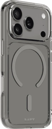 Dėklas Laut Crystal Fluro Apple iPhone 17 Pro Max, Clear Pilkas