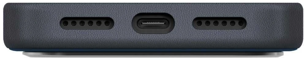 UNIQ Lyden DS dėklas skirtas Apple iPhone 17 Pro Max Magclick Charging mėlynos spalvos/juodos spalvos