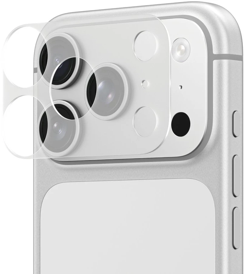 „AmazingThing“ objektyvo modulio apsauga, skirta „iPhone 17 Pro Max“ kameros salai – skaidrus matinis