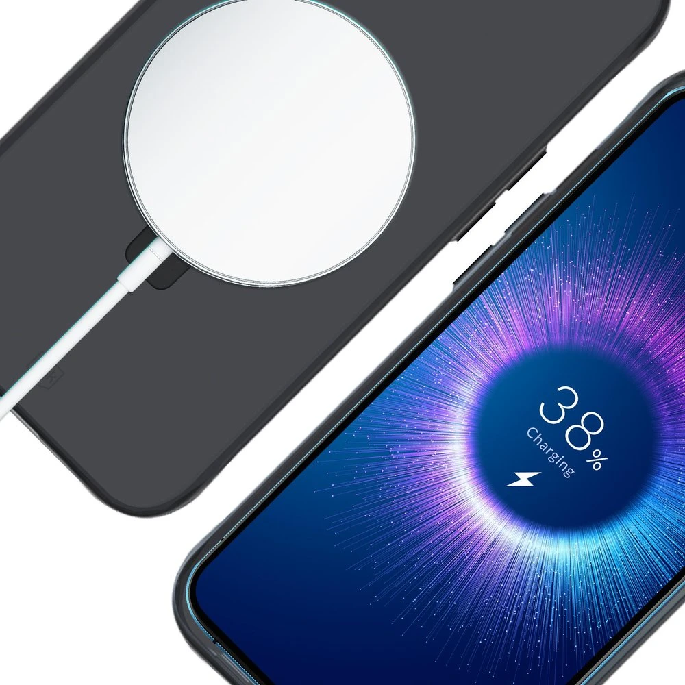 3Mk apsaugos 3mk dūminis dėklas su magnetu ir stovu iPhone 17 - juodas