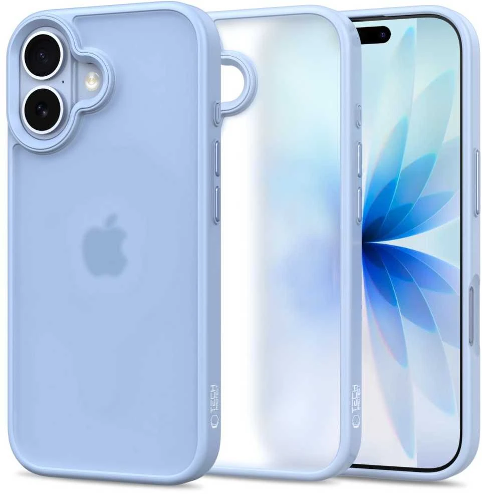 „Tech-Protect MagMat iPhone 17“ dėklas – Mėlyna