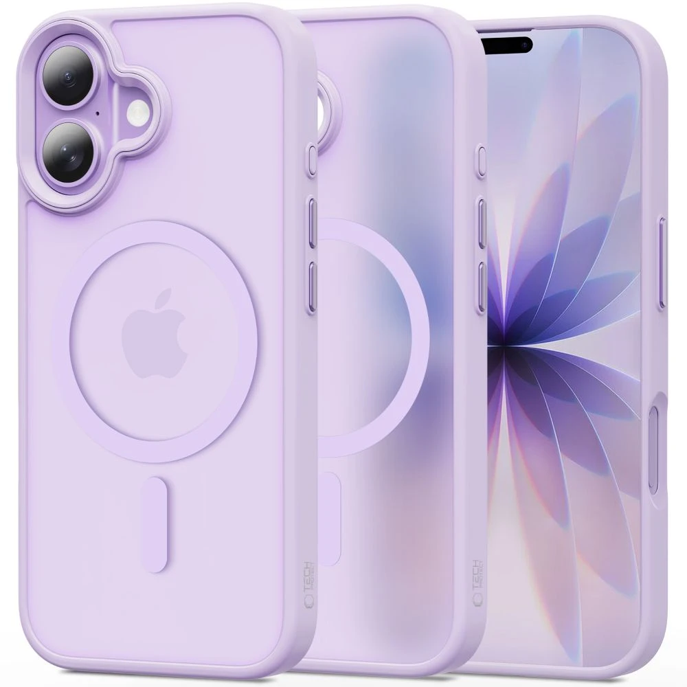 Dėklas Tech-Protect MagMat MagSafe Case for iPhone 17 - Violetinė
