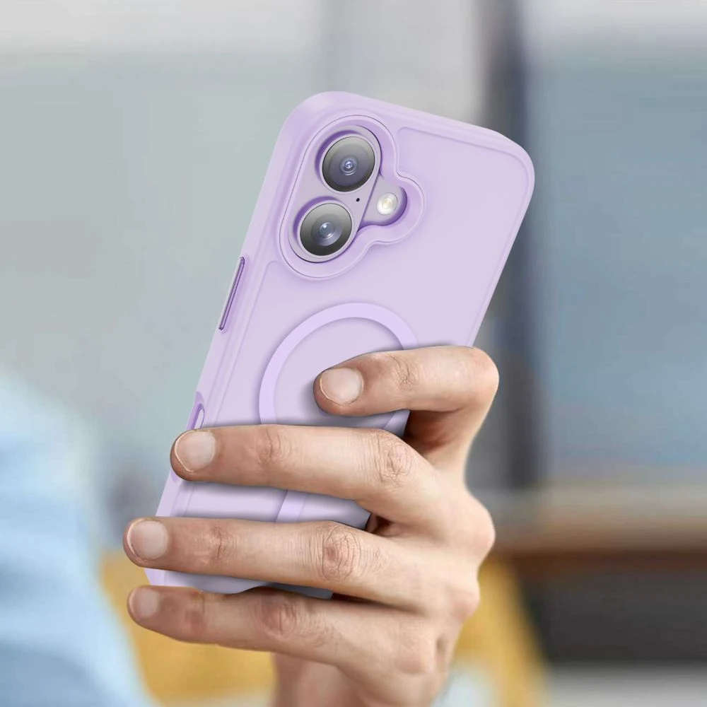 Dėklas Tech-Protect MagMat MagSafe Case for iPhone 17 - Violetinė