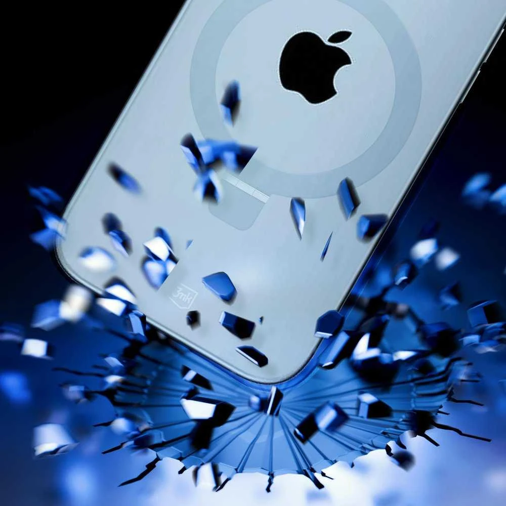 3Mk apsauga 3mk dūminis dėklas su magnetu ir stovu iPhone Air - Juodas